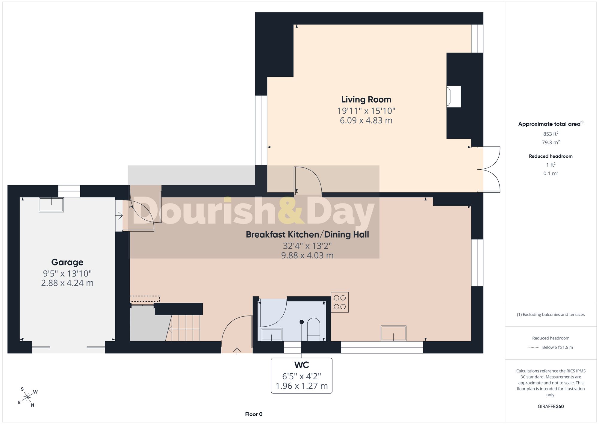 2 Hinstock Court, Market Drayton floorplan