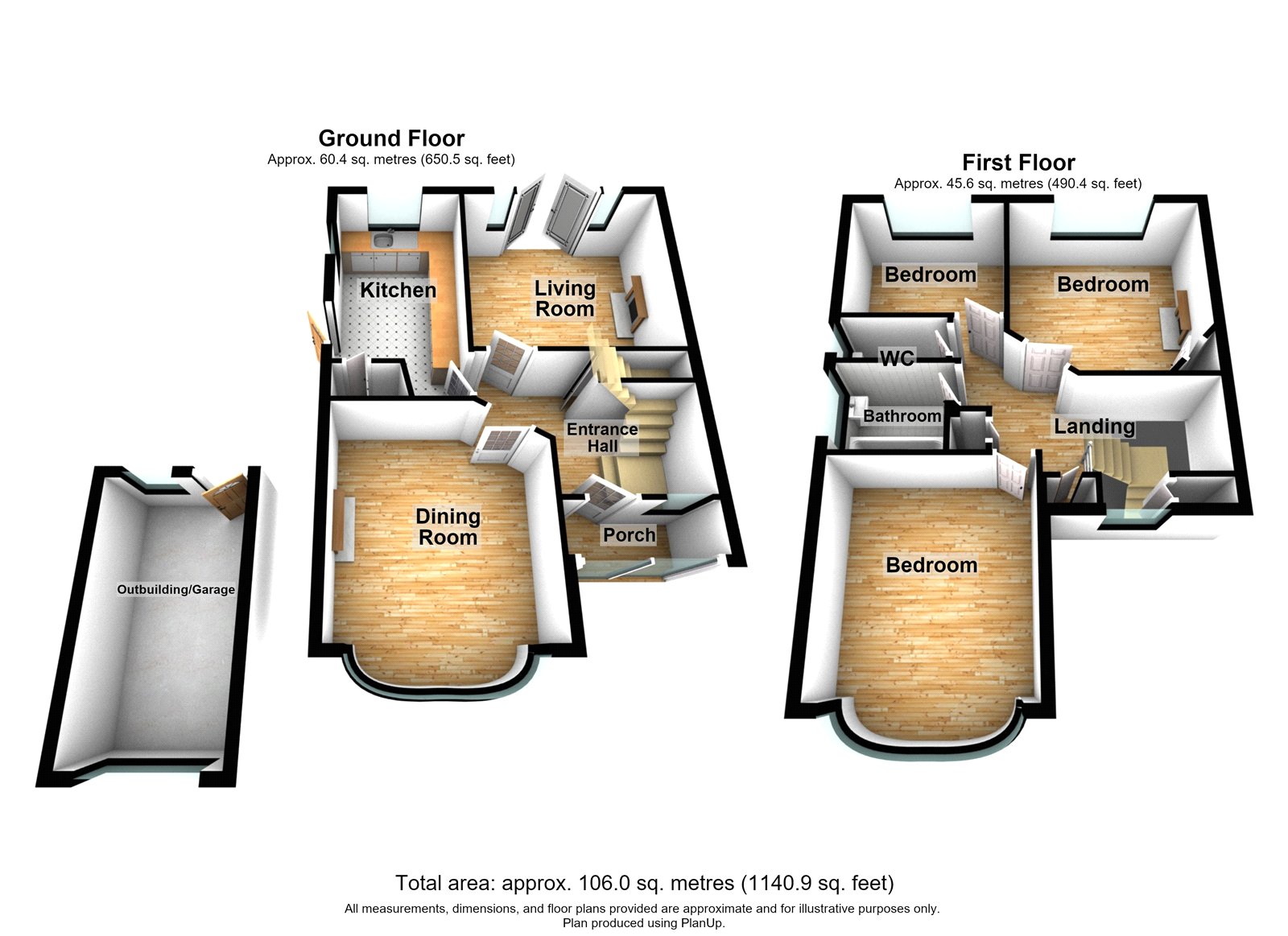 39, St. James's Road, Kent floorplan