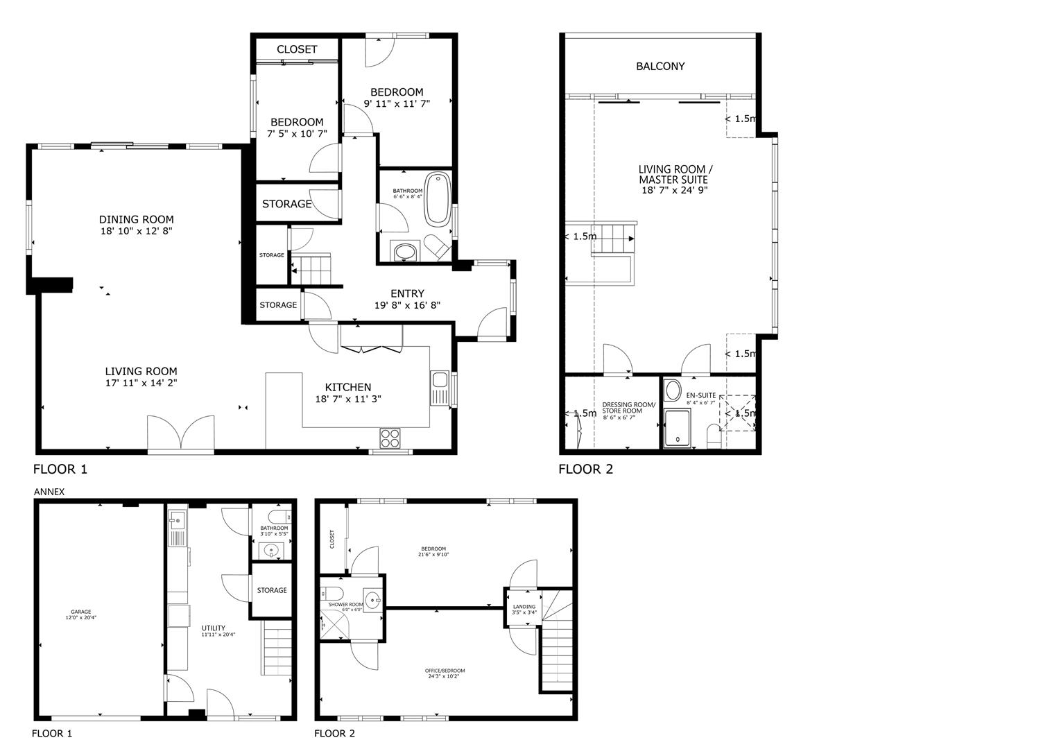 3, Craig Yr Eos Place, Bridgend floorplan