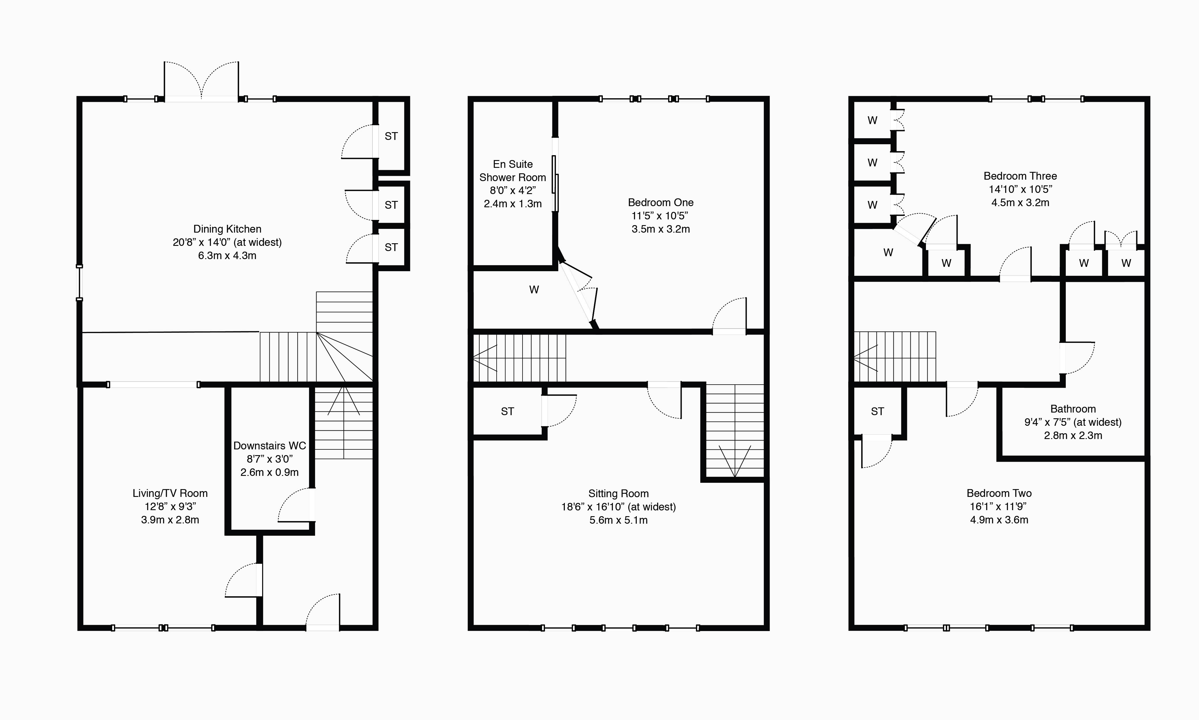 3 Bedrooms End terrace house for sale in Russel Street, Falkirk, Falkirk FK2