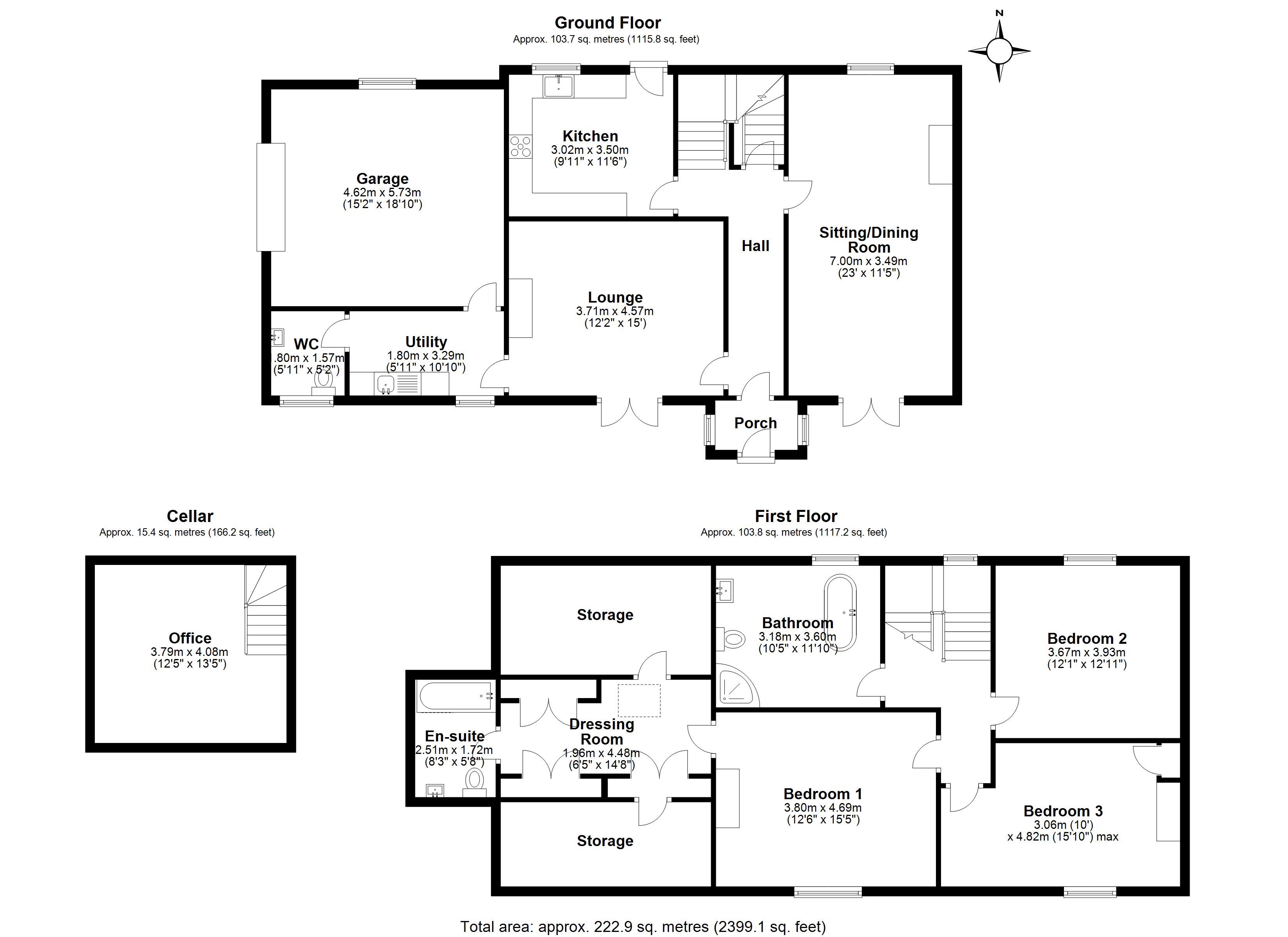 3 Bedrooms Detached house for sale in Summit Close, Lower Stretton, Warrington WA4