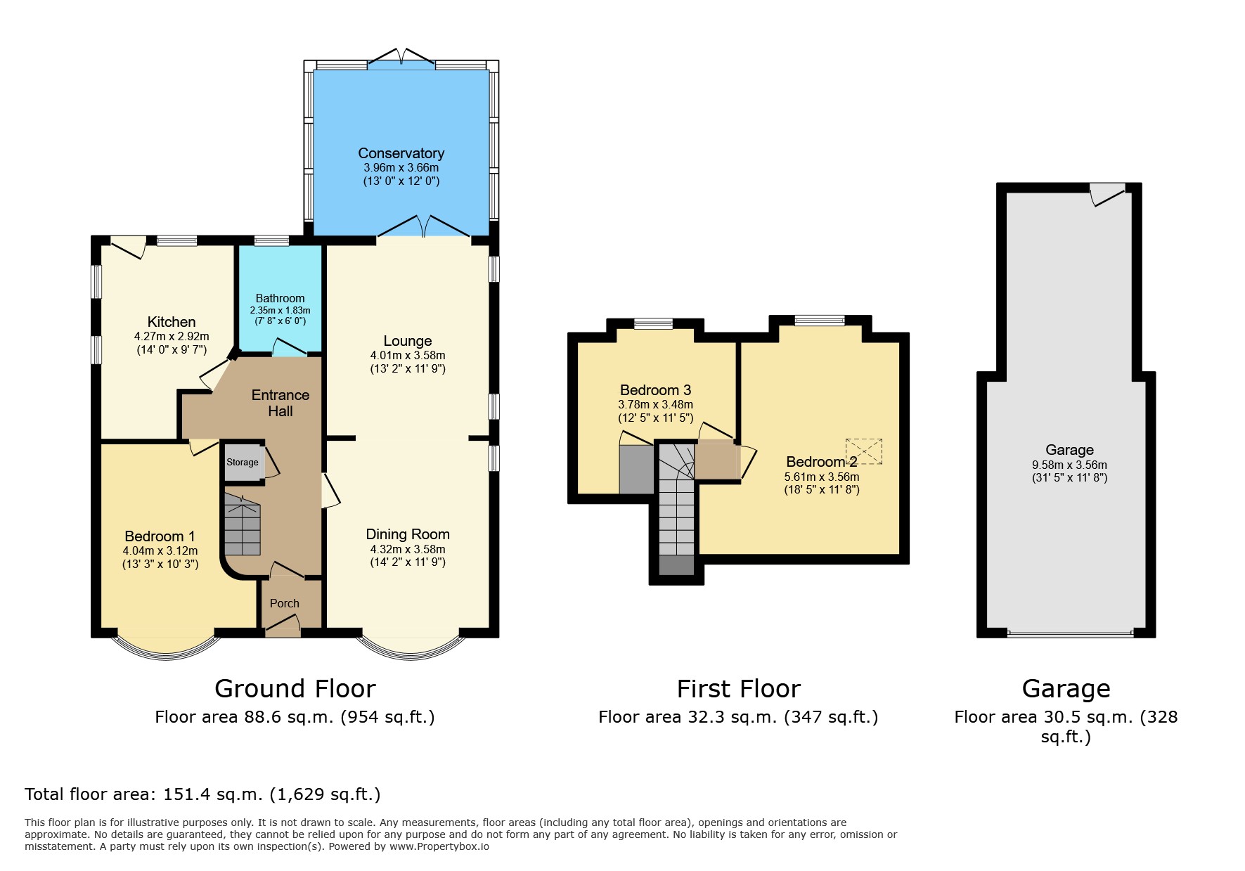 60 Highway Road, Leicester floorplan
