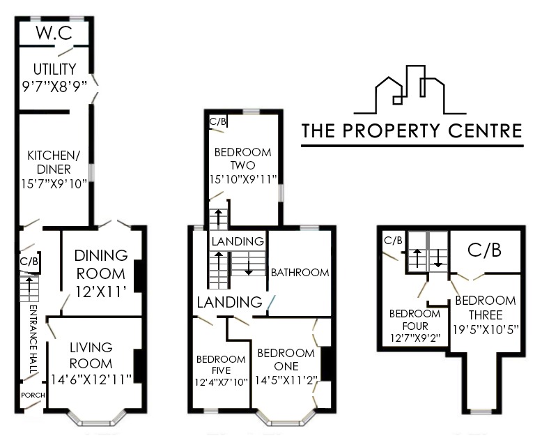 77 Greenway Road, Taunton, Somerset floorplan