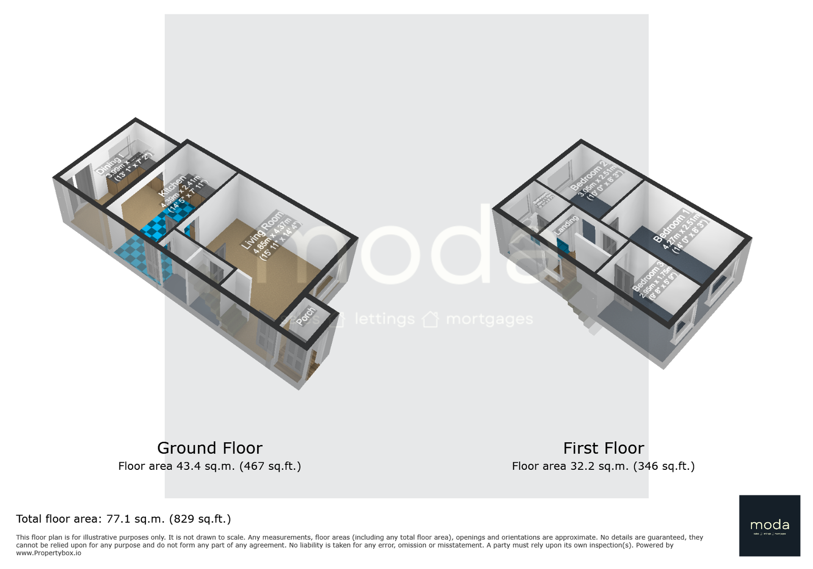 11, Heyes Drive, Wallasey floorplan