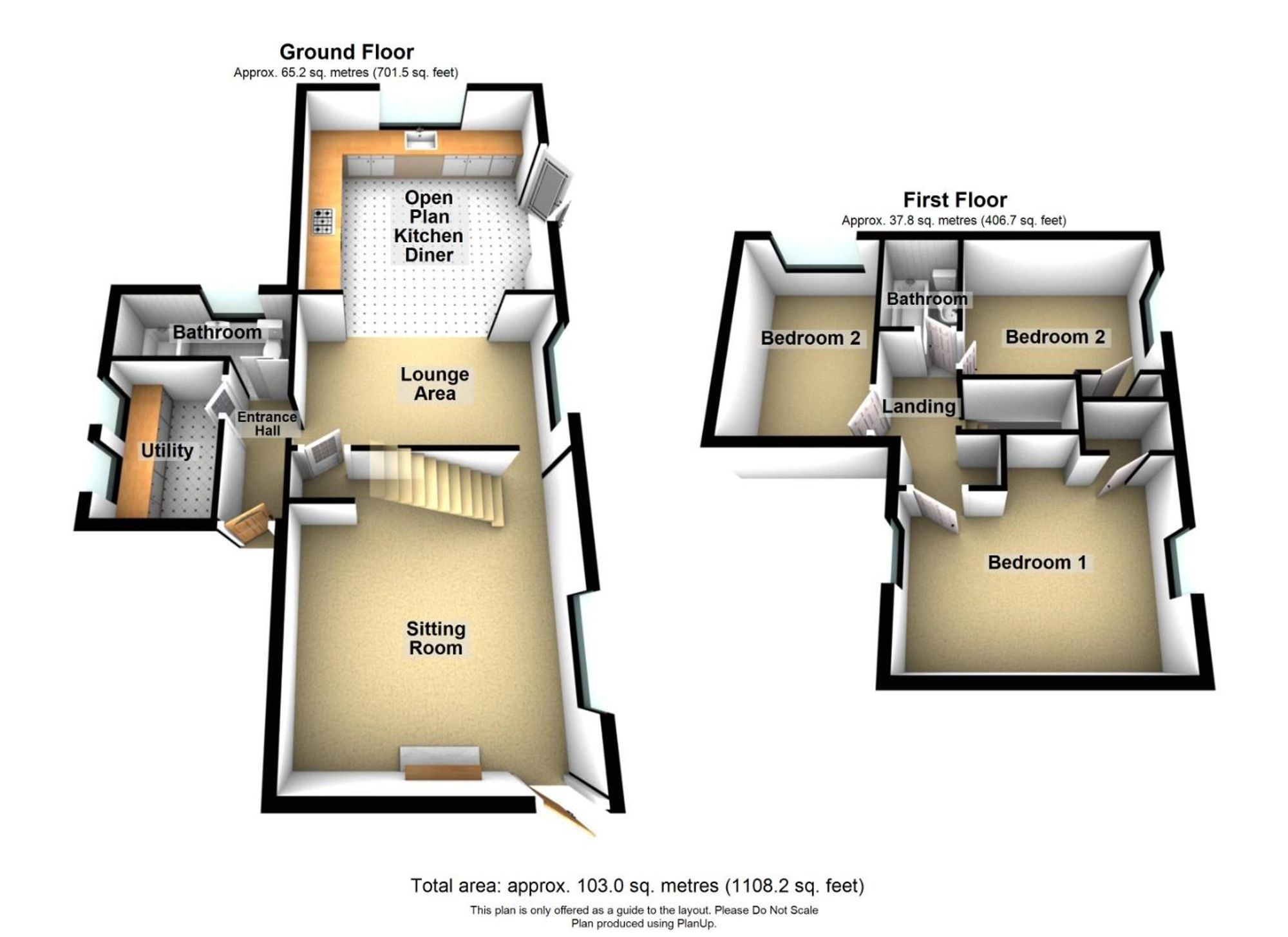 Weighmans Cottage Middleton Road, Matlock floorplan