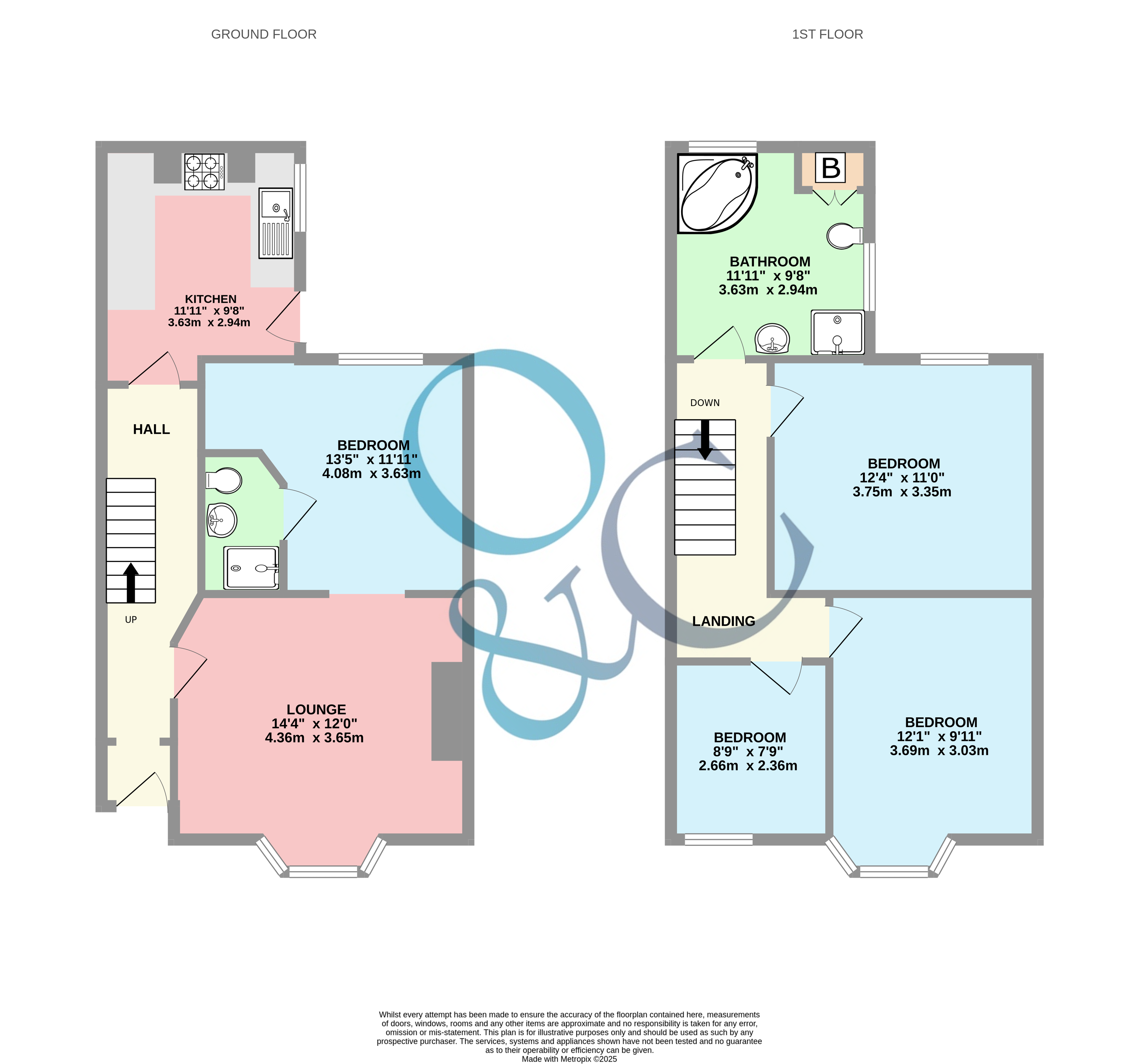 91, Station Road, St Blazey floorplan