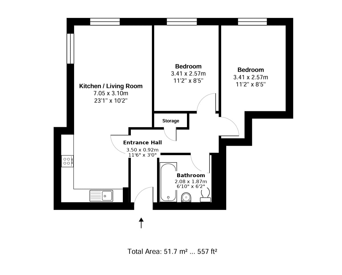 Purbeck Road, Hornchurch floorplan