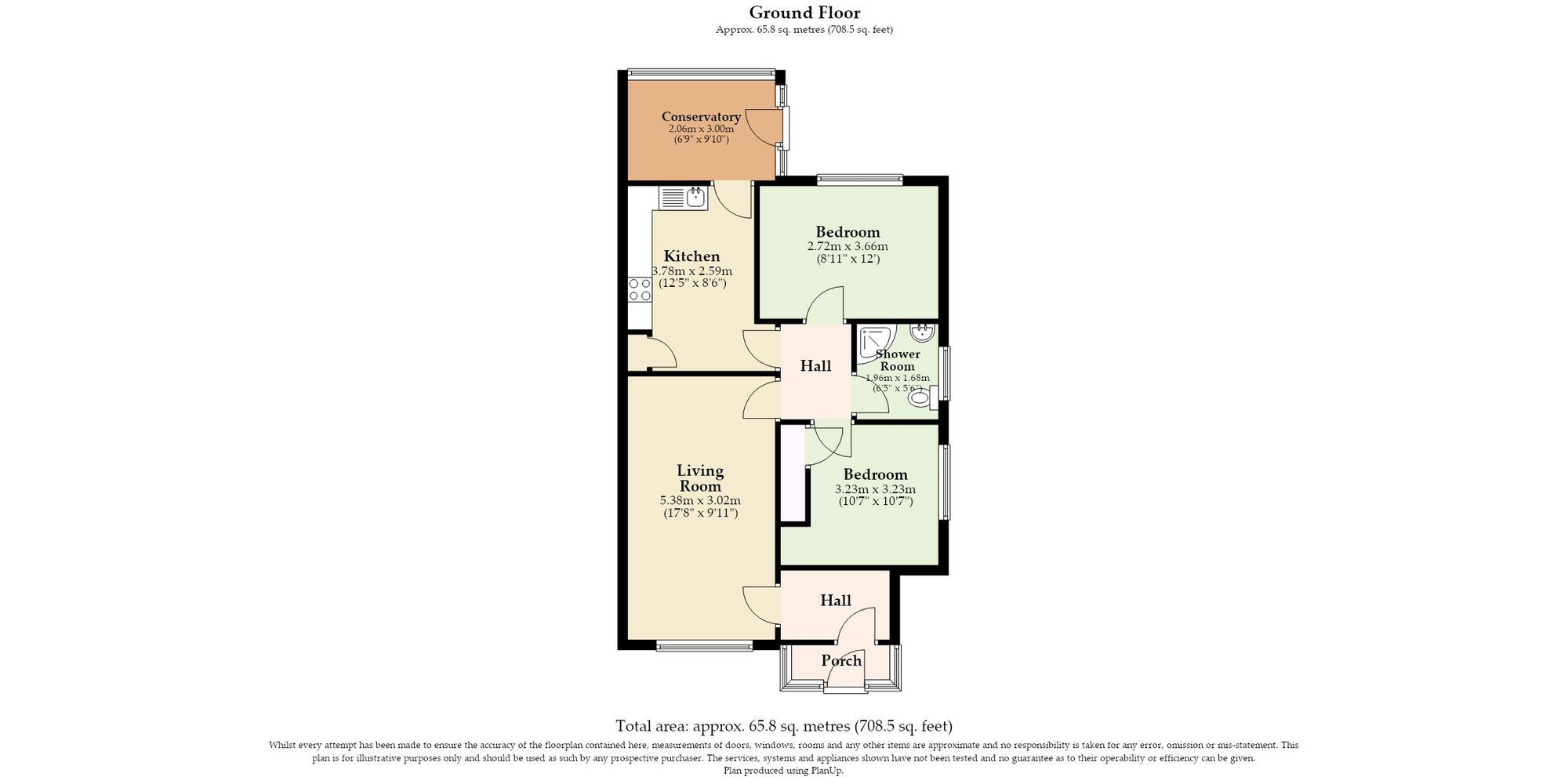 25 Meadow Way, Lowestoft floorplan