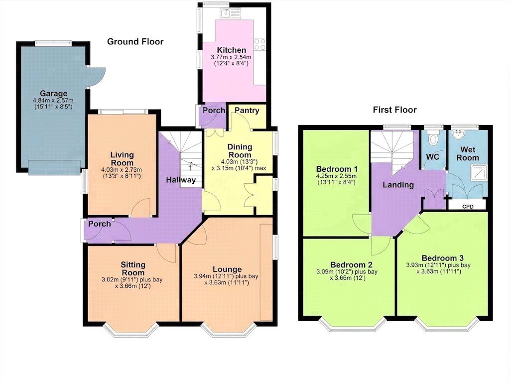 25, Warren Avenue South, Lancashire floorplan
