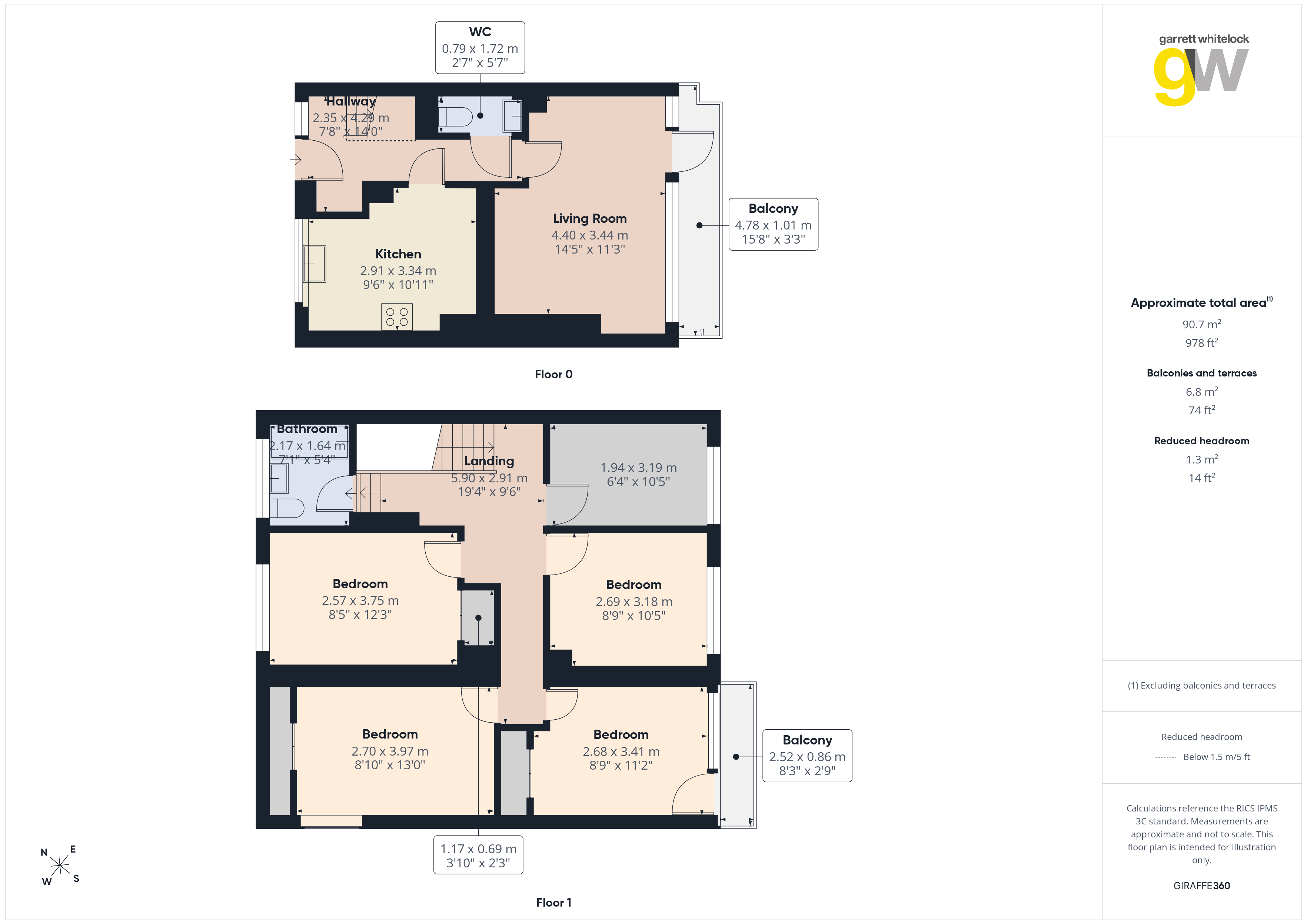 181, Lorrimore Road, Oval floorplan