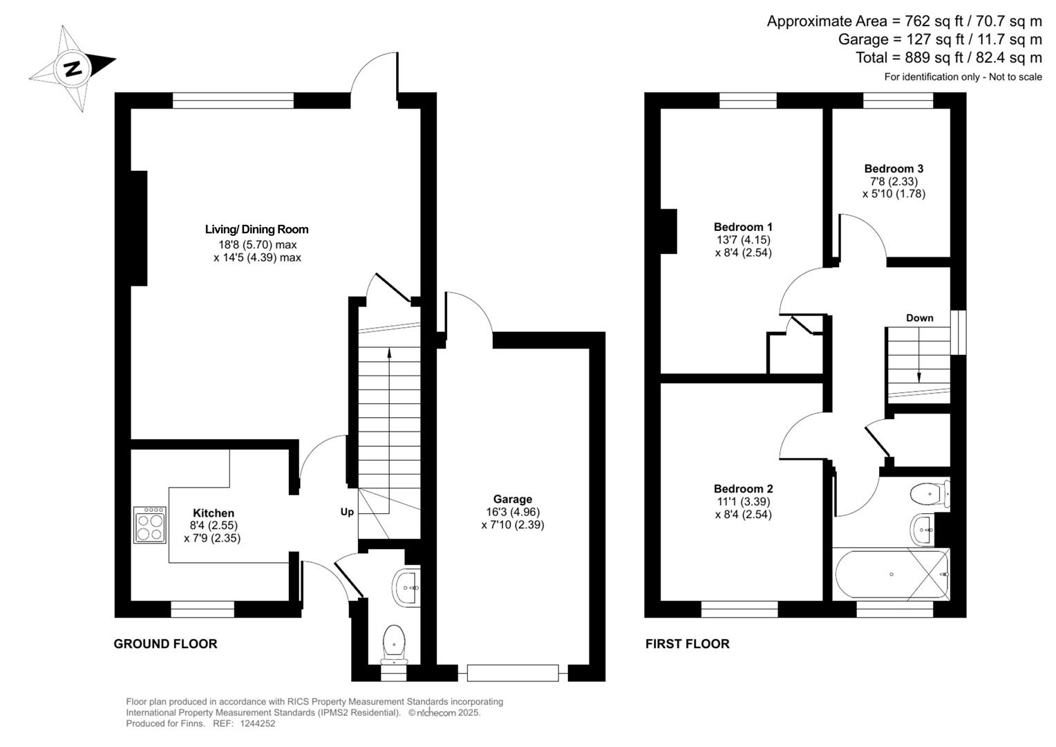 16, Woods Ley, Canterbury floorplan