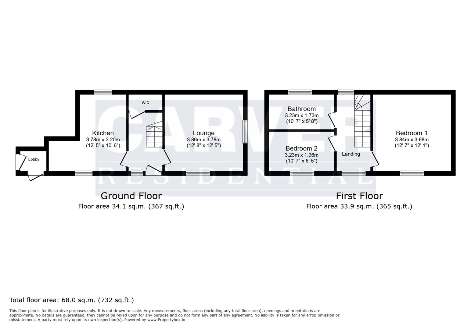 Greenways Mews Cottage, 26a, Carmel Road South, Darlington floorplan