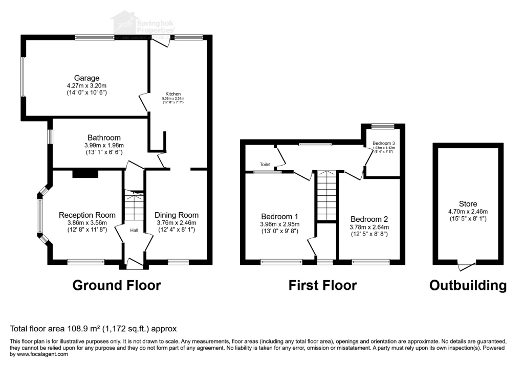 Stafford Street, Nottingham floorplan