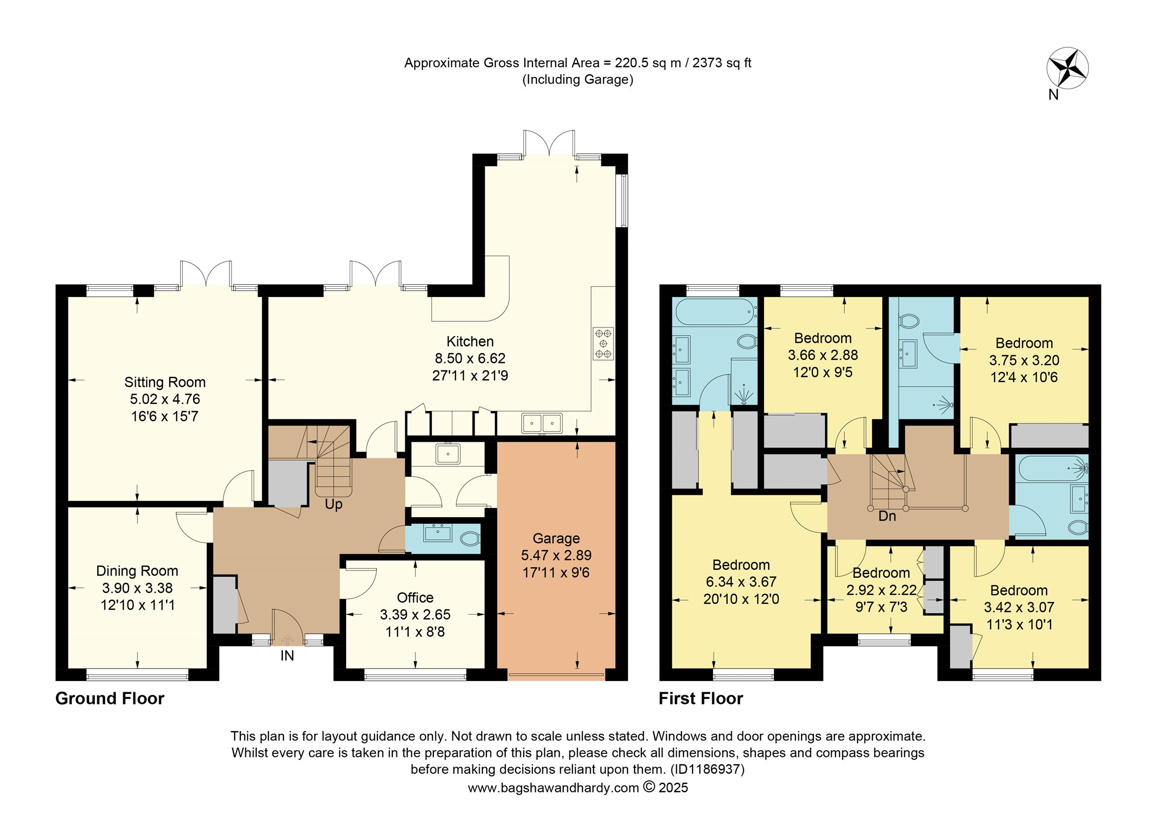 2, The Laurells, Leatherhead floorplan