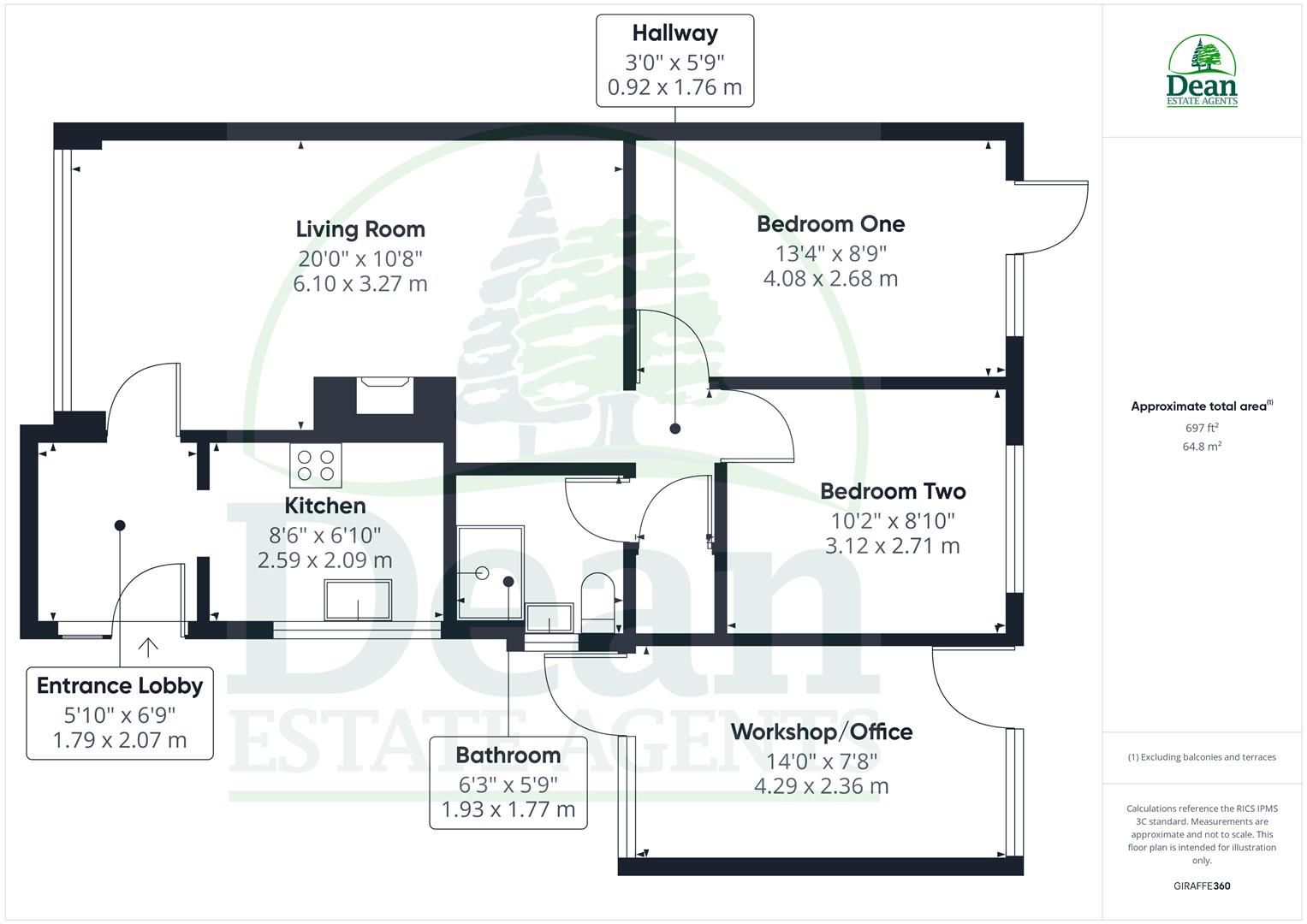55, Lakeside Avenue, Lydney floorplan