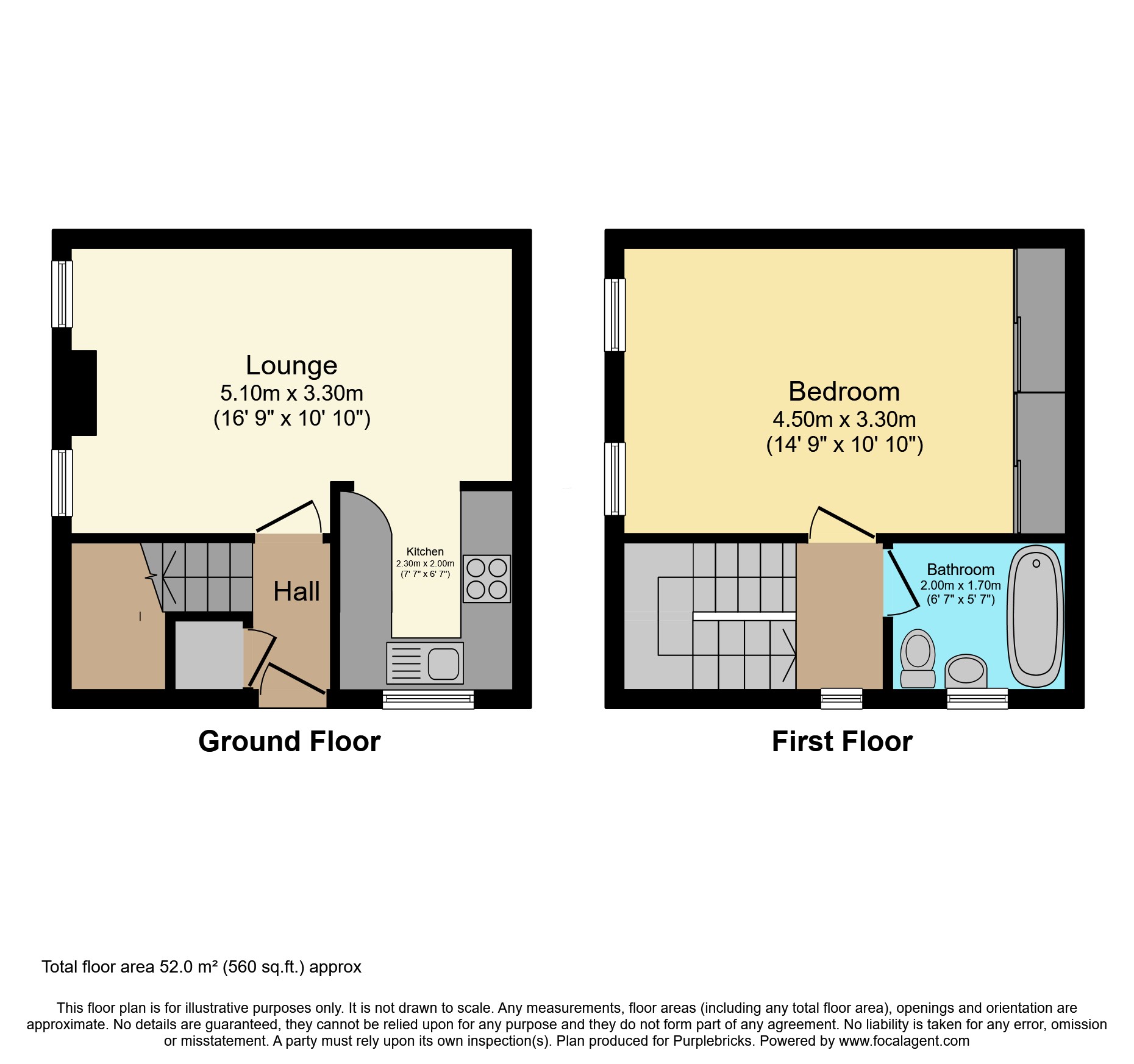 24, Lomond Way, Inverness floorplan