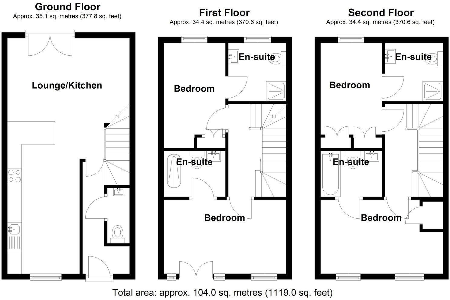 Lint Meadow, Birmingham floorplan