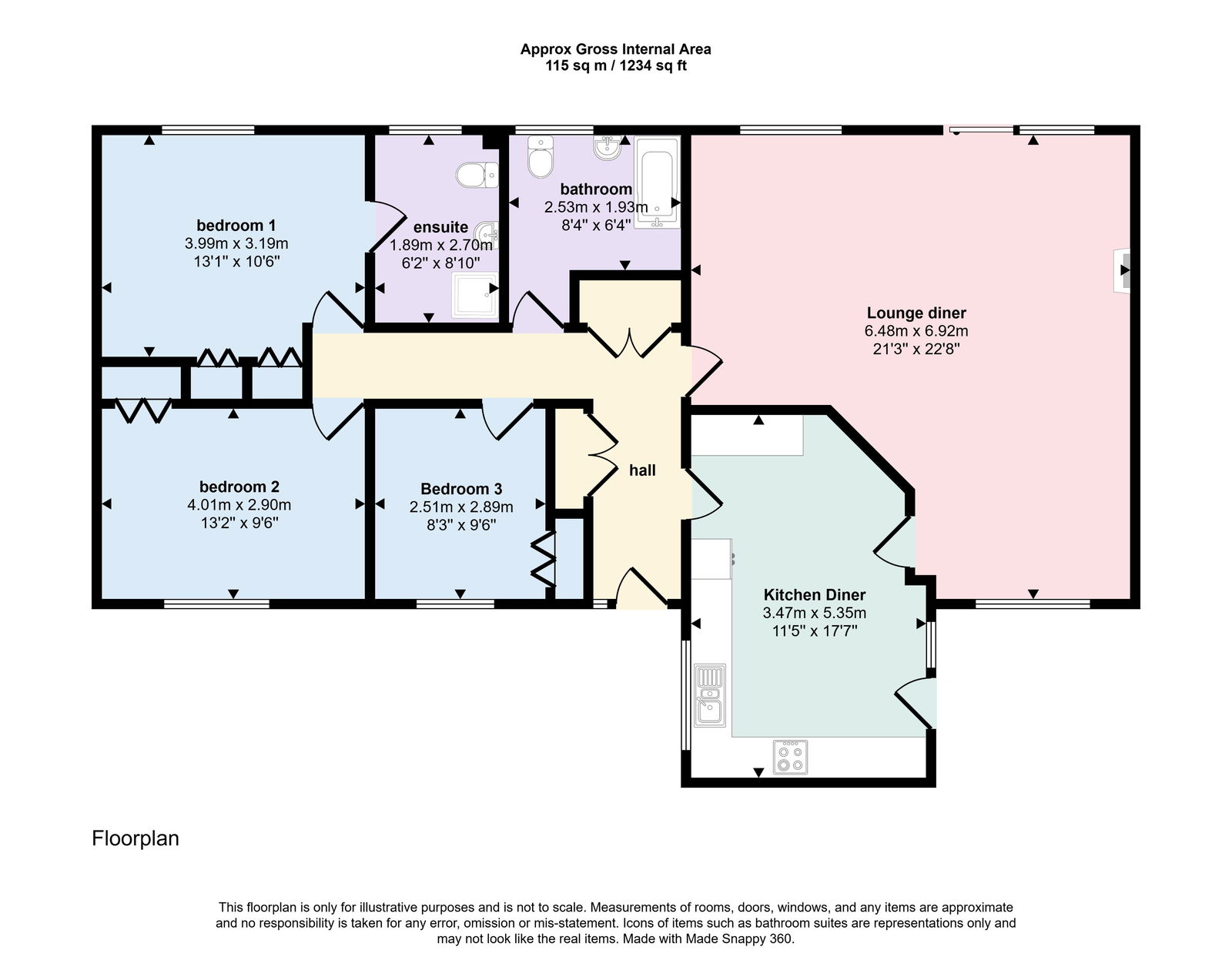 30, Candish Drive, Plymouth floorplan