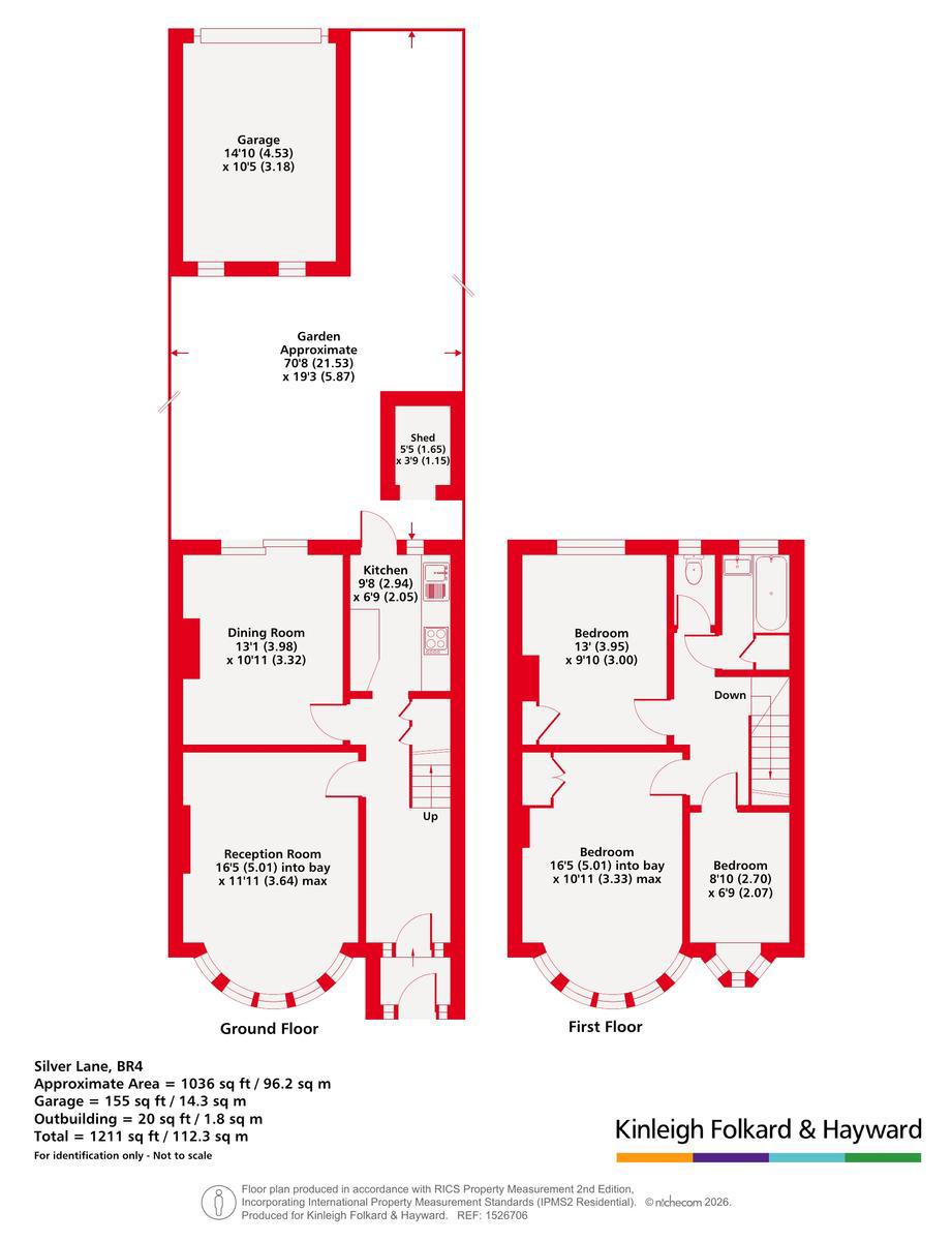 11, Silver Lane, Kent floorplan