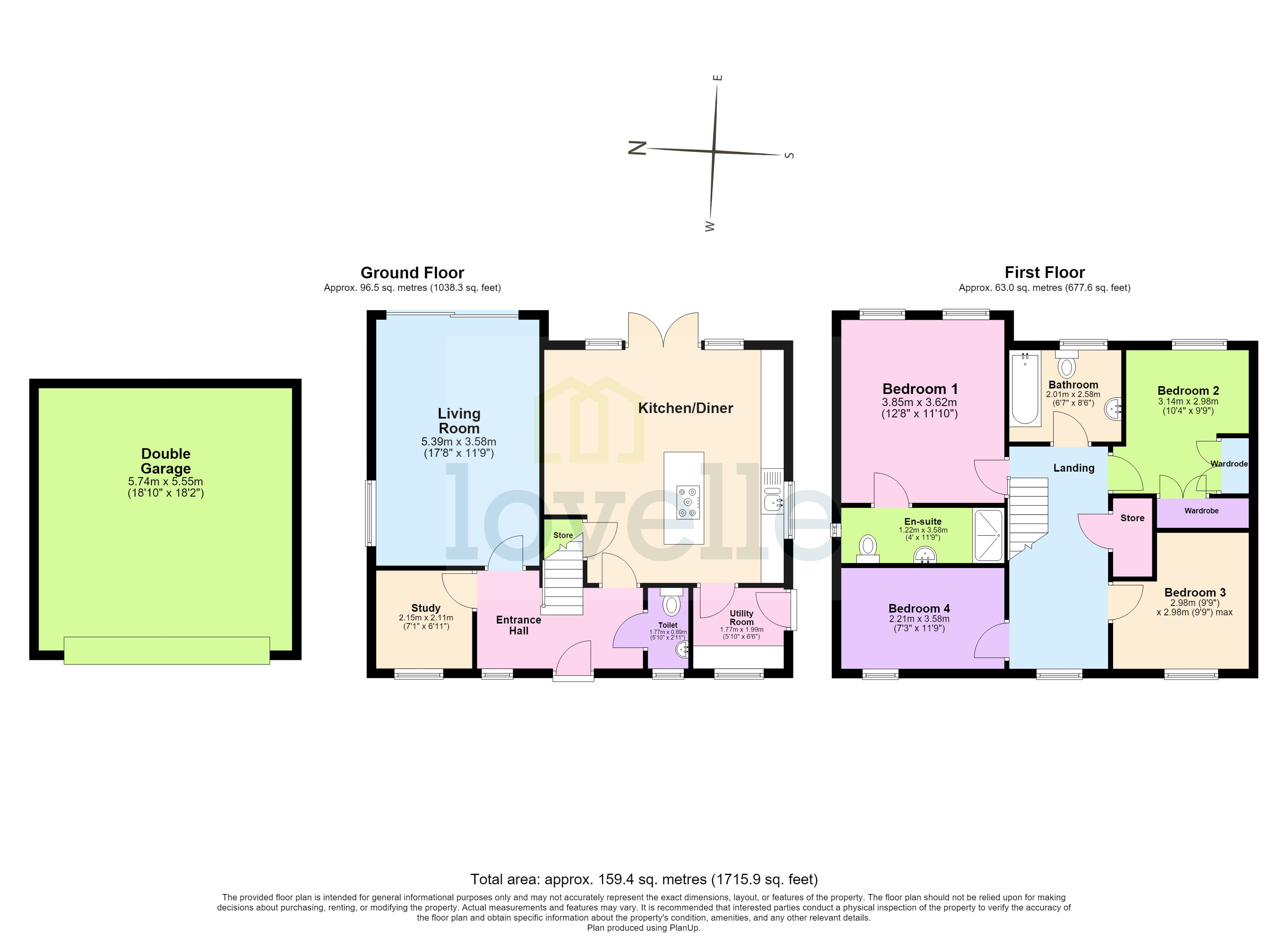 4, Heale Drive, Immingham floorplan