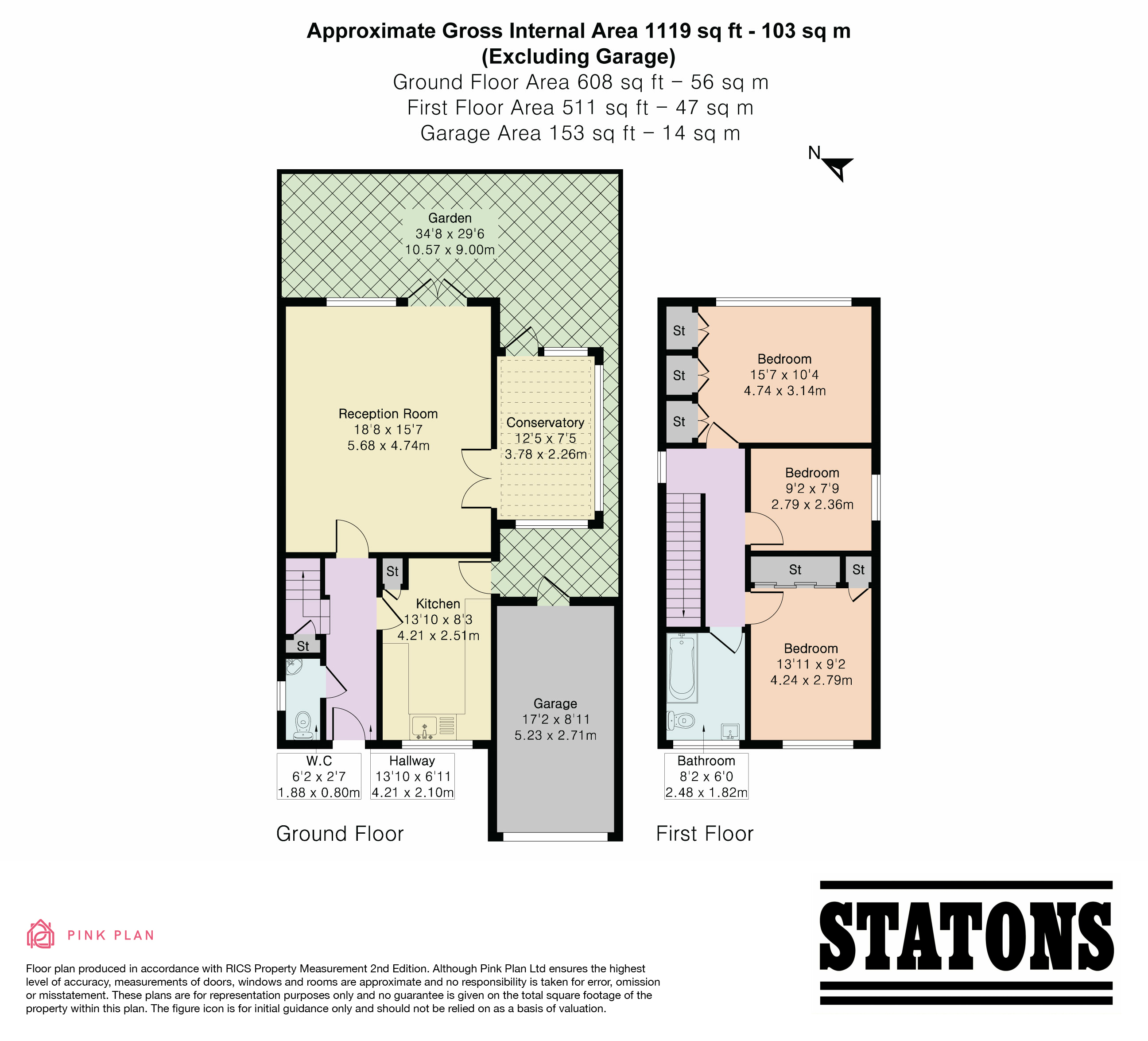 2A,, Belmont Avenue, Herts floorplan