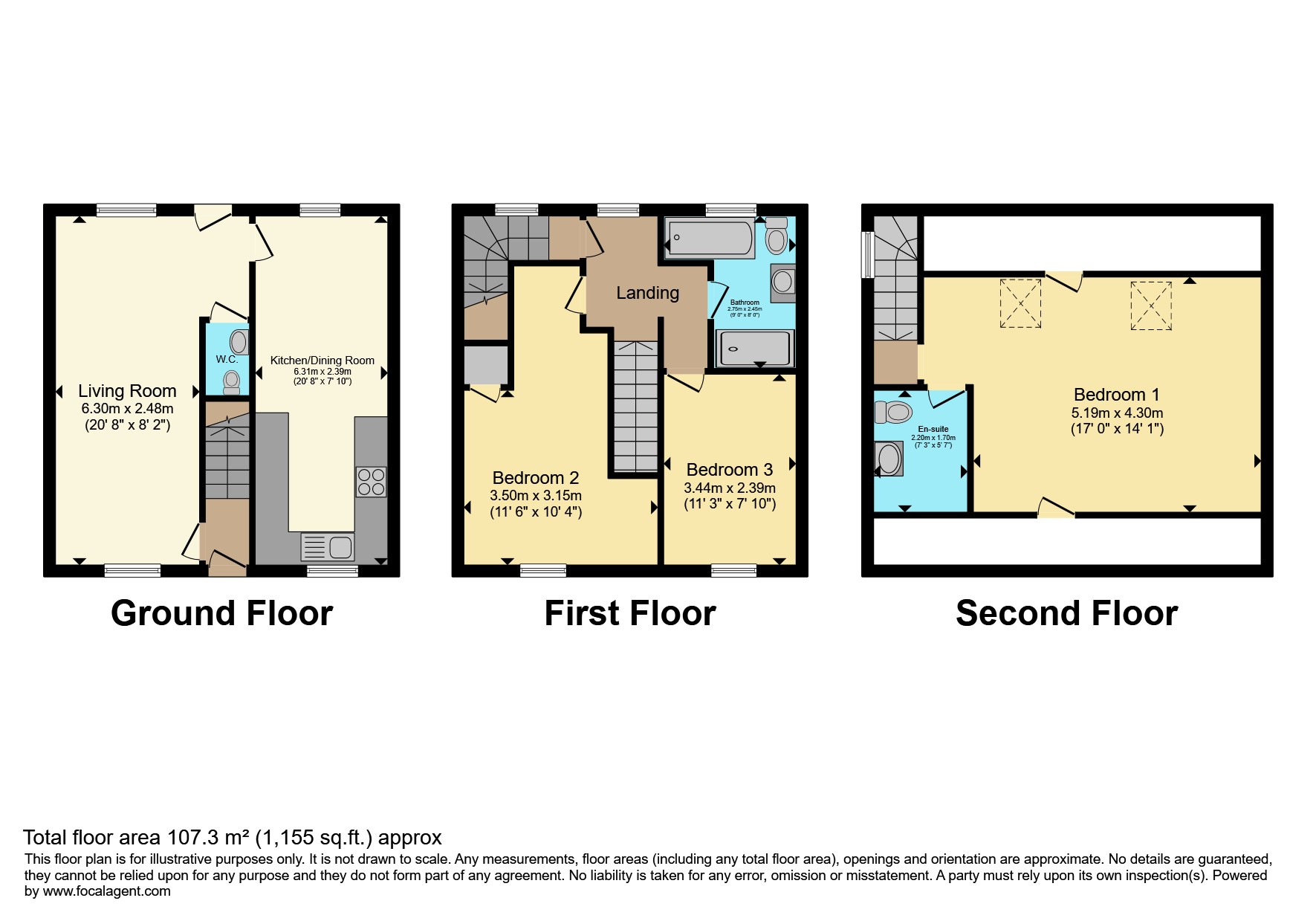 Sunnyview, Main Street, Beal, Goole floorplan