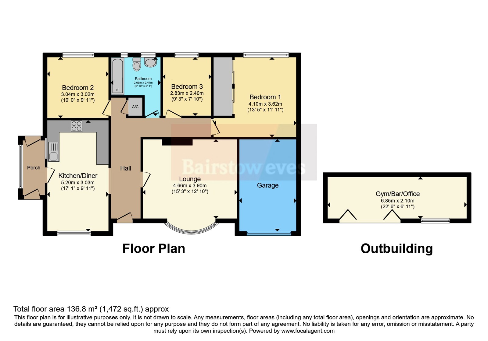 8, De Wint Close, Lincoln floorplan