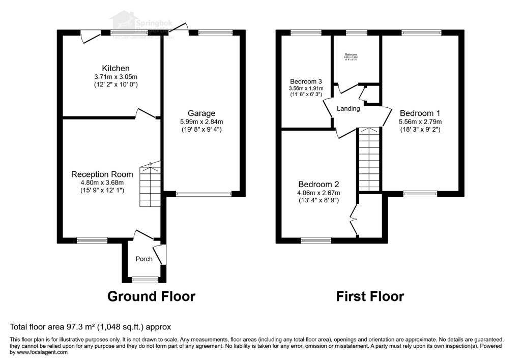 32, The Friary, Nottingham floorplan
