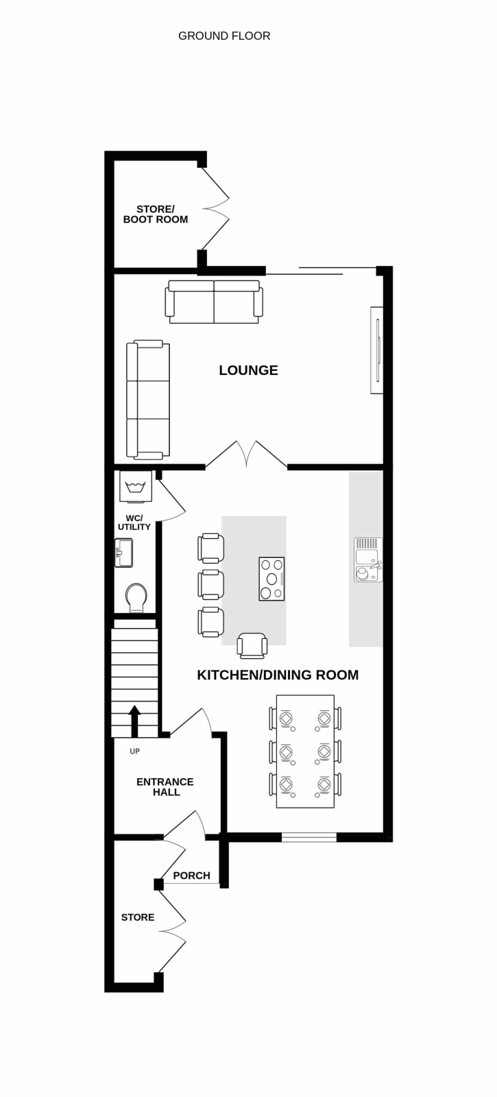 Curtis Farm, Henbury floorplan