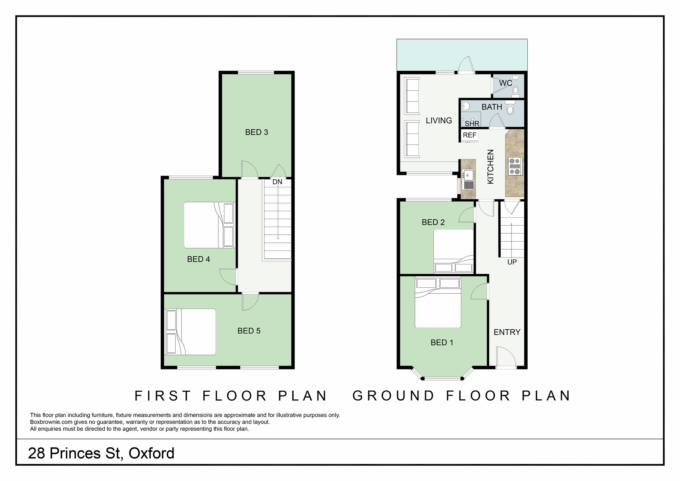 28, Princes Street, Oxford floorplan