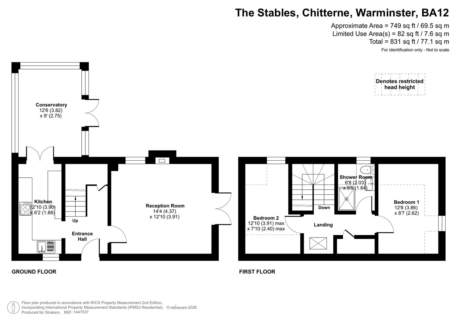 3, The Stables, Warminster floorplan