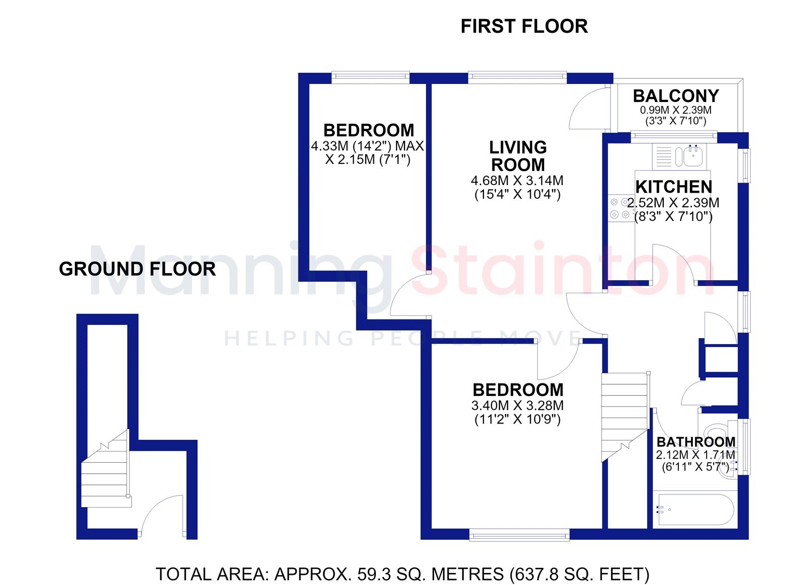 75, Tinshill Mount, Leeds floorplan