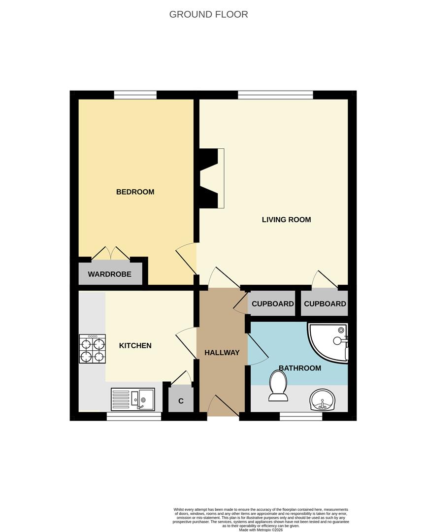 43, Fulford Crescent, Willerby, Hull floorplan