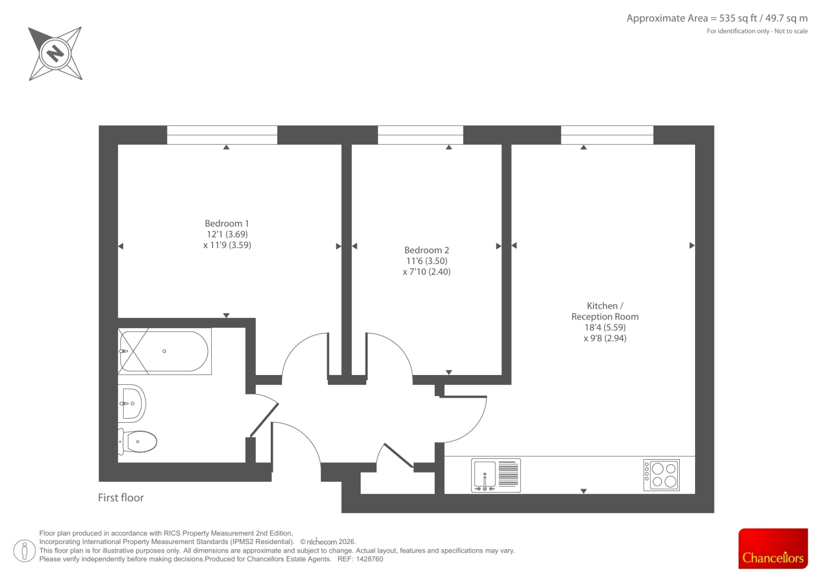 19, Abbey Yard, Abingdon floorplan
