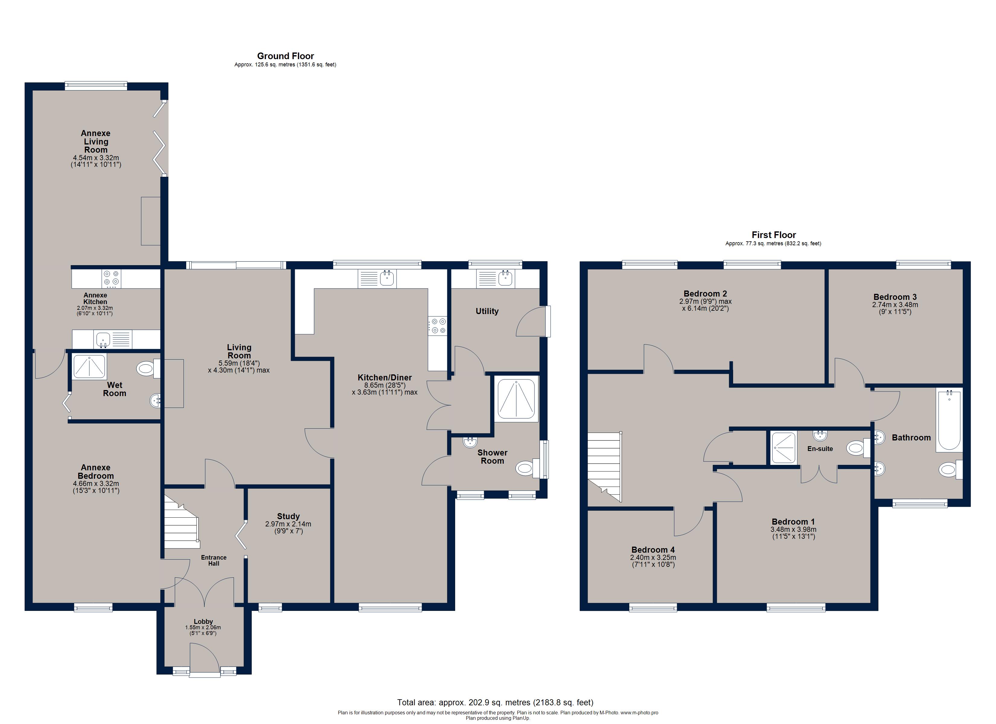 17, Buckingham Road, Oakham floorplan
