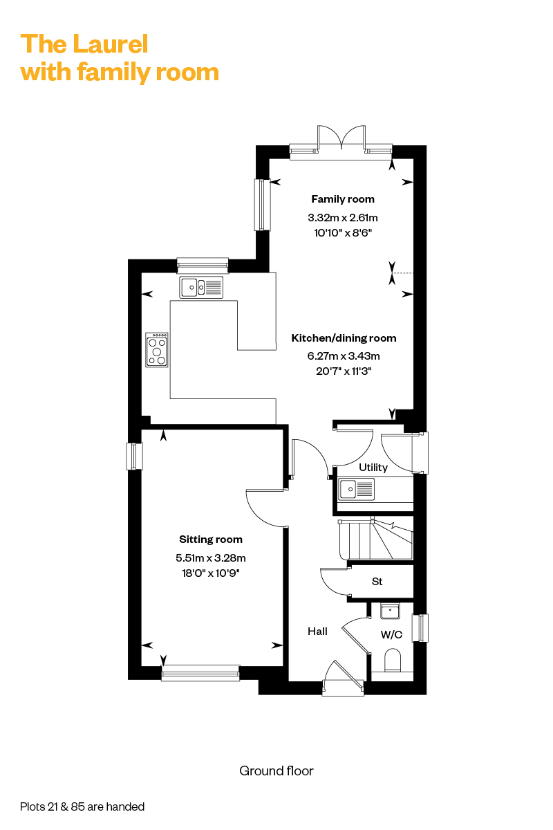 cala Homes, Banbury Road, Chipping Norton, Ox7 5Sx floorplan