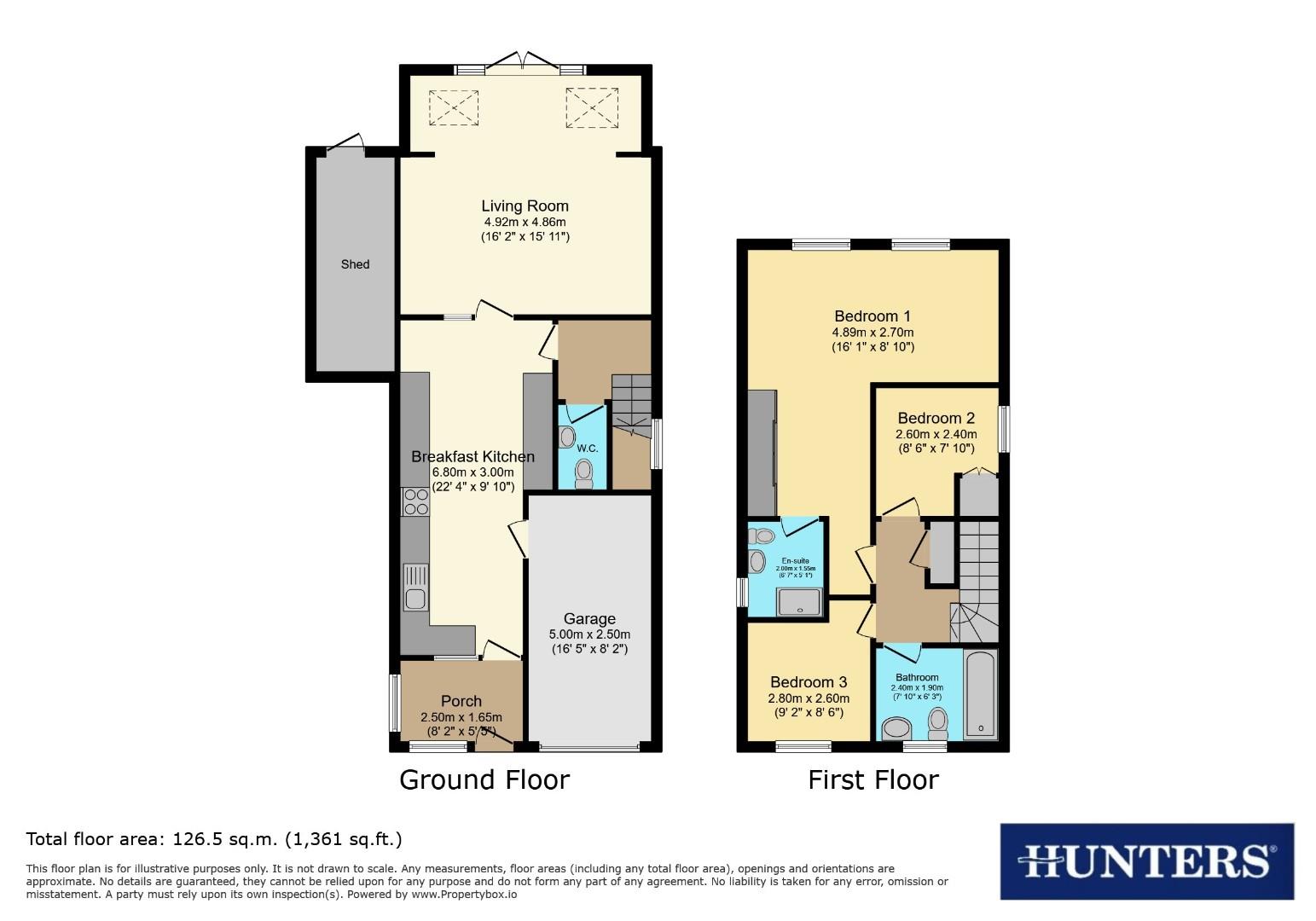 29, Dowland Gardens, Sheffield floorplan