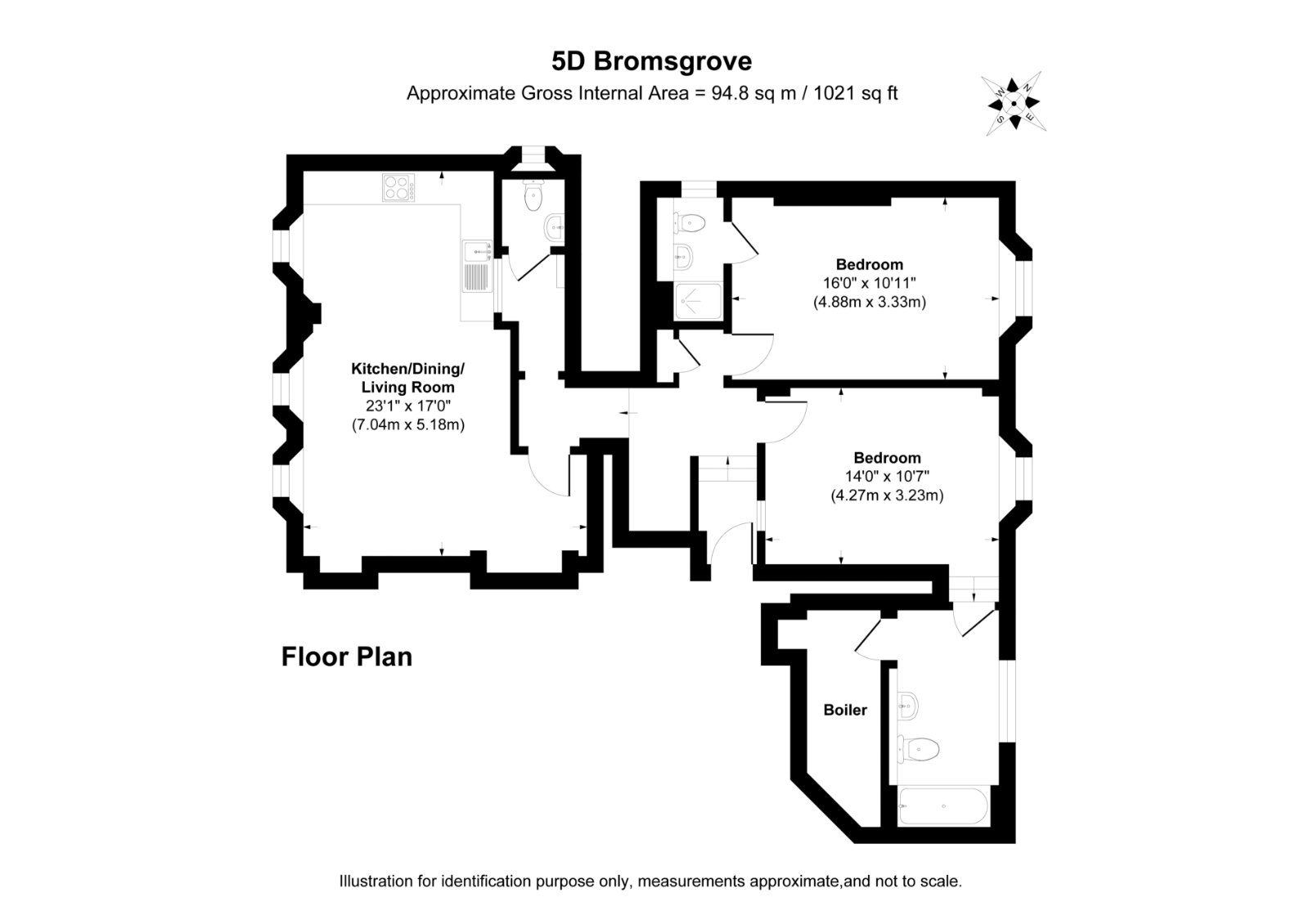 5D,, Bromsgrove, Oxfordshire floorplan