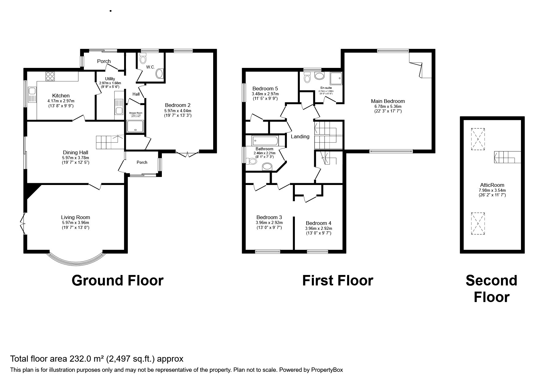 2, Farthings Way, Isle of Wight floorplan