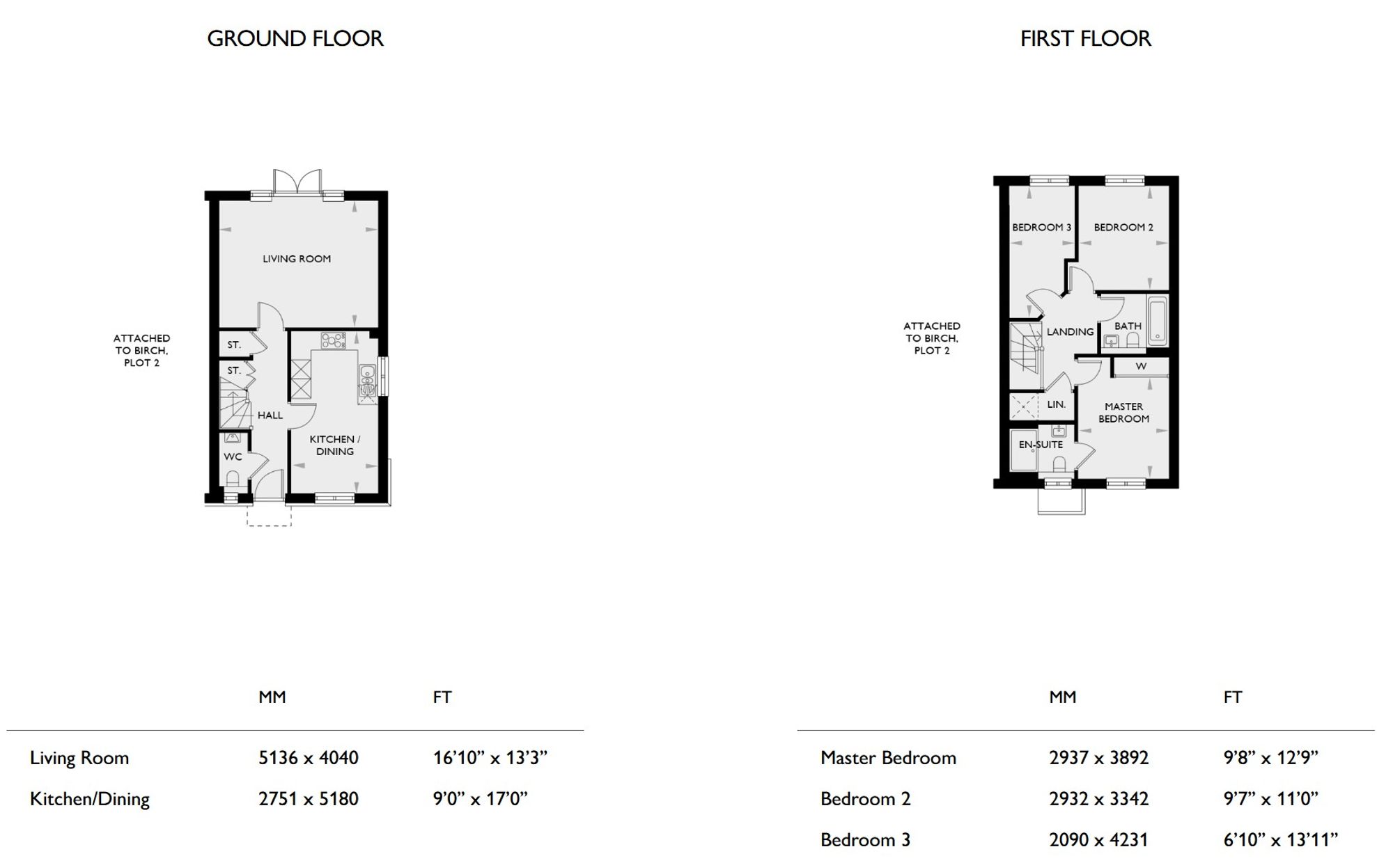 Plot 3, Fenn Street, Kent floorplan