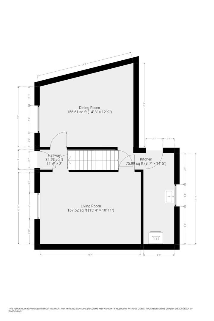 14, Bryn Terrace, Pentre floorplan