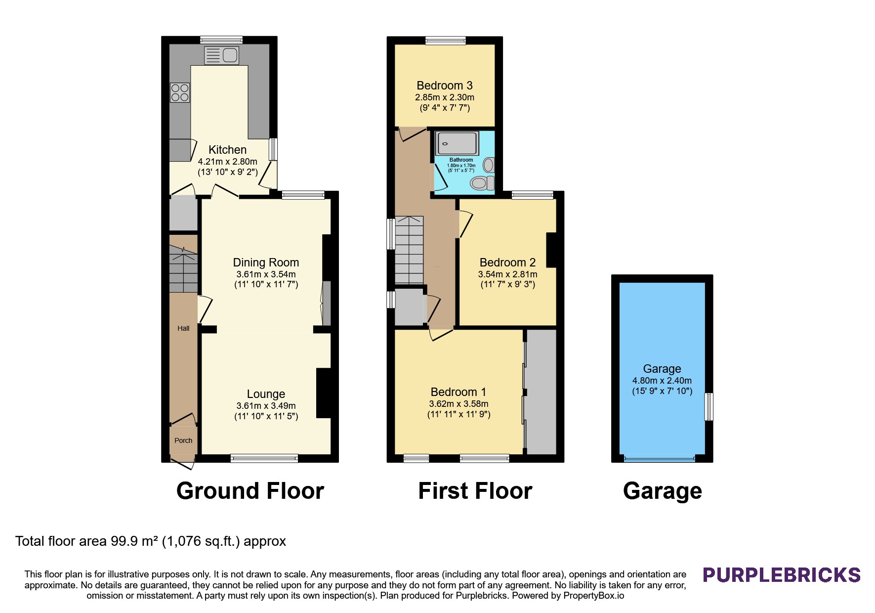 16, Morley Street, Sutton-in-Ashfield floorplan
