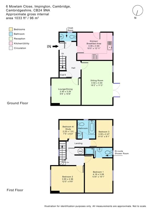 4 Bedrooms Detached house to rent in Mowlam Close, Impington, Cambridge CB24
