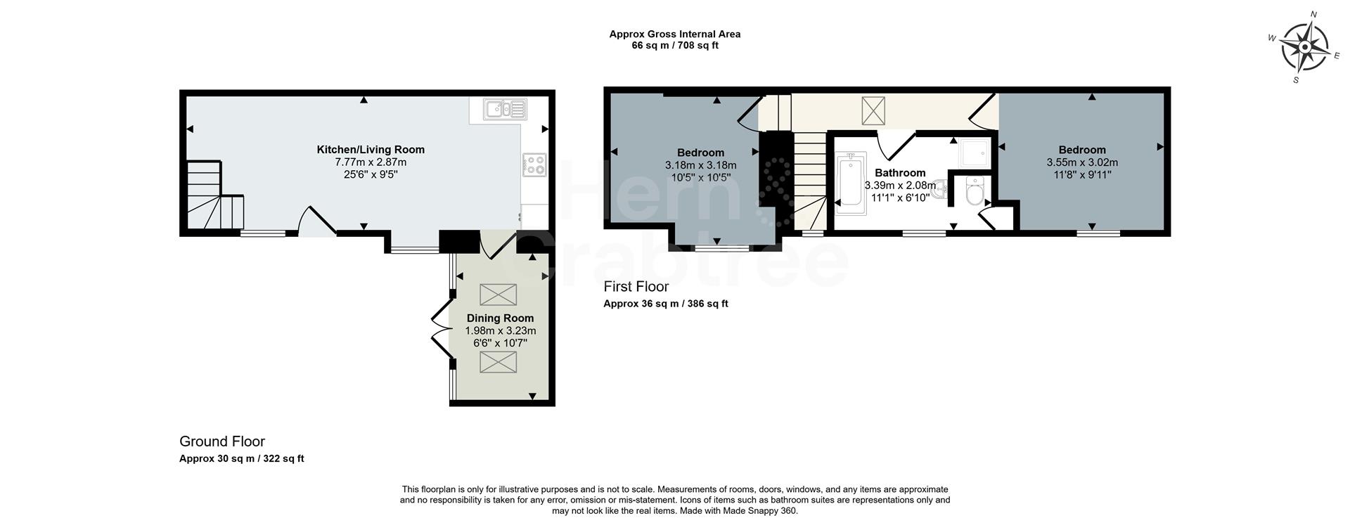 58B, Clive Road, Cardiff floorplan