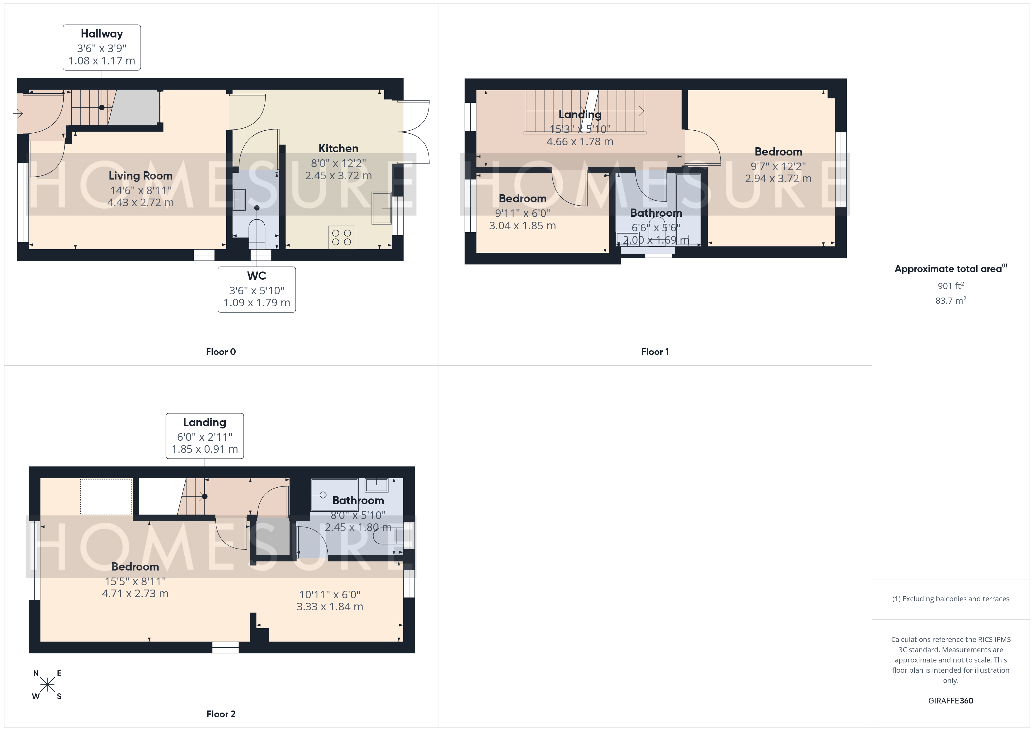 6, Stokes Close, Halewood floorplan