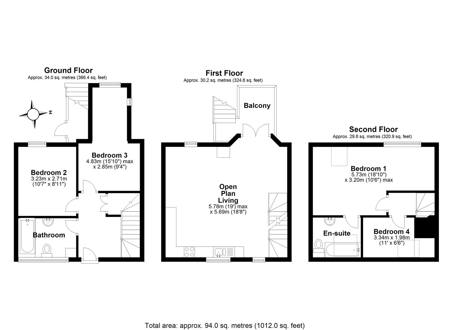 Riverview, 18 Dittisham Court, Dittisham floorplan