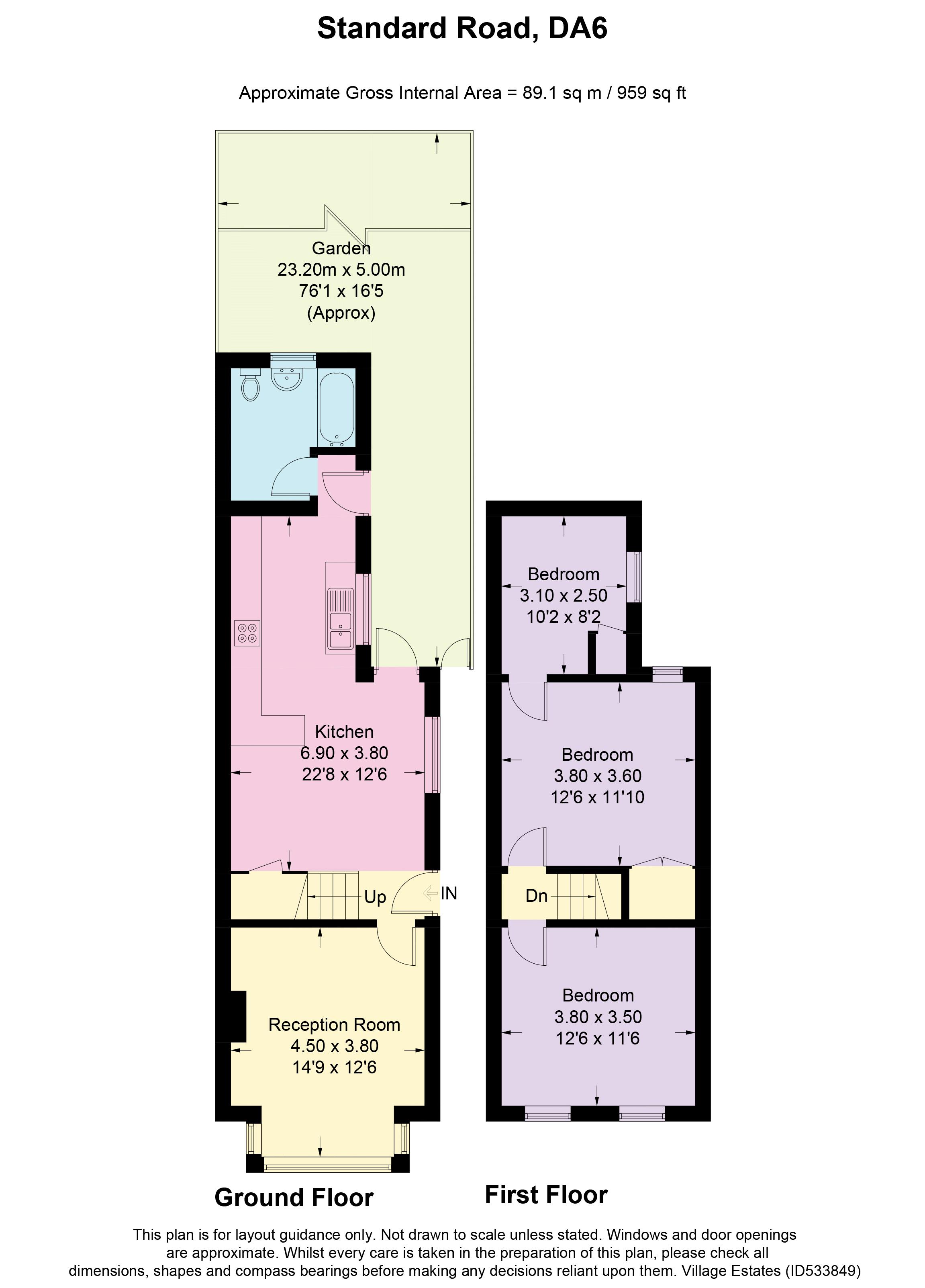 3 Bedrooms Terraced house for sale in Standard Road, Bexleyheath DA6