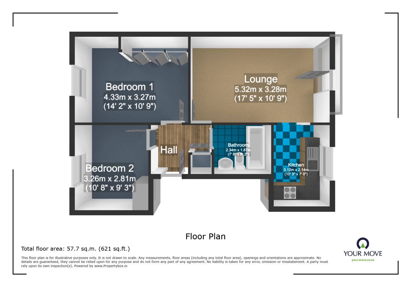 52, Richmond Meech Drive, Ashford floorplan