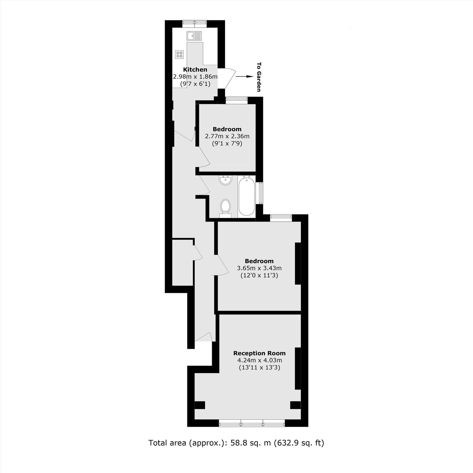 Ashford Road, London floorplan