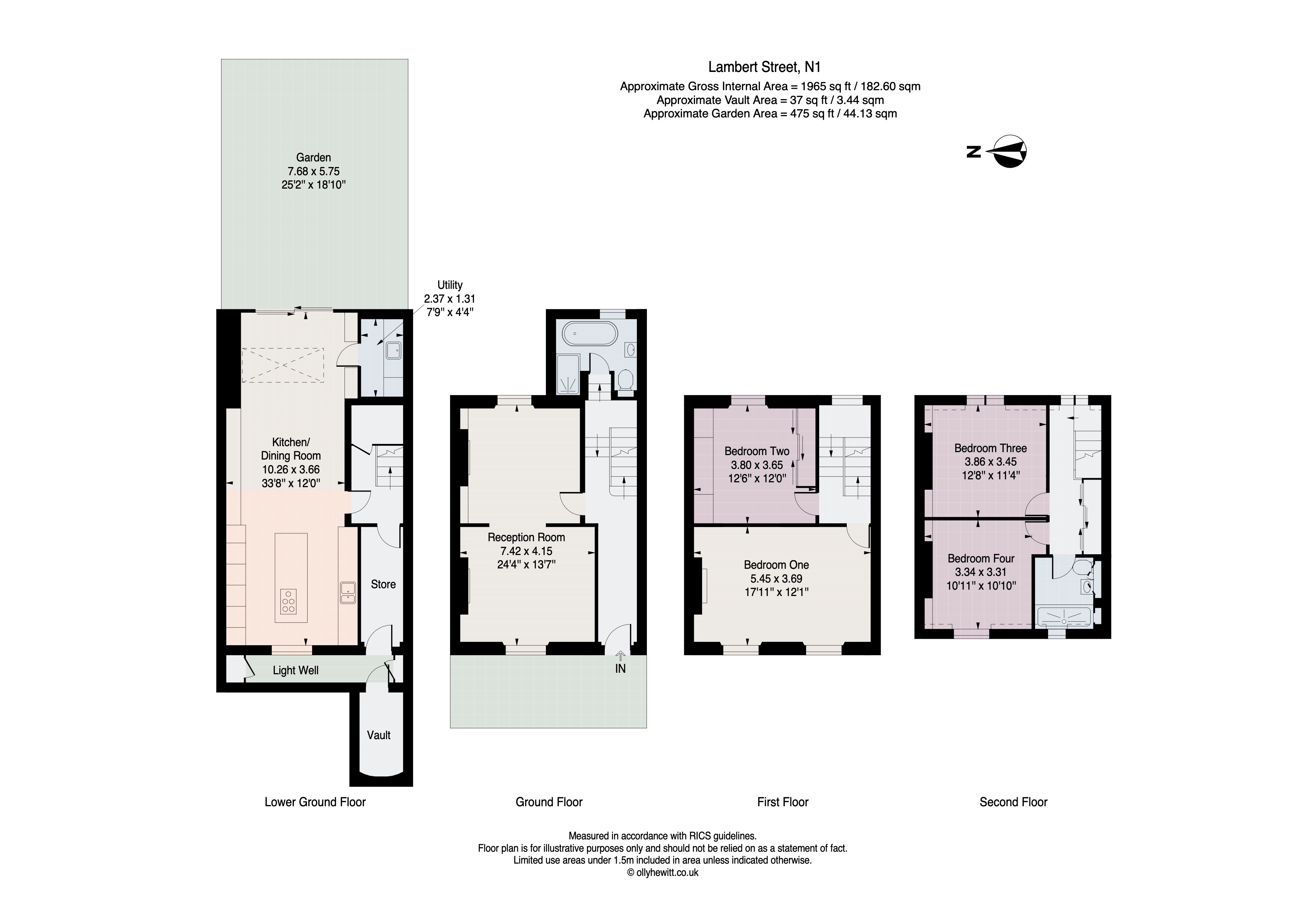 6, Lambert Street, London floorplan